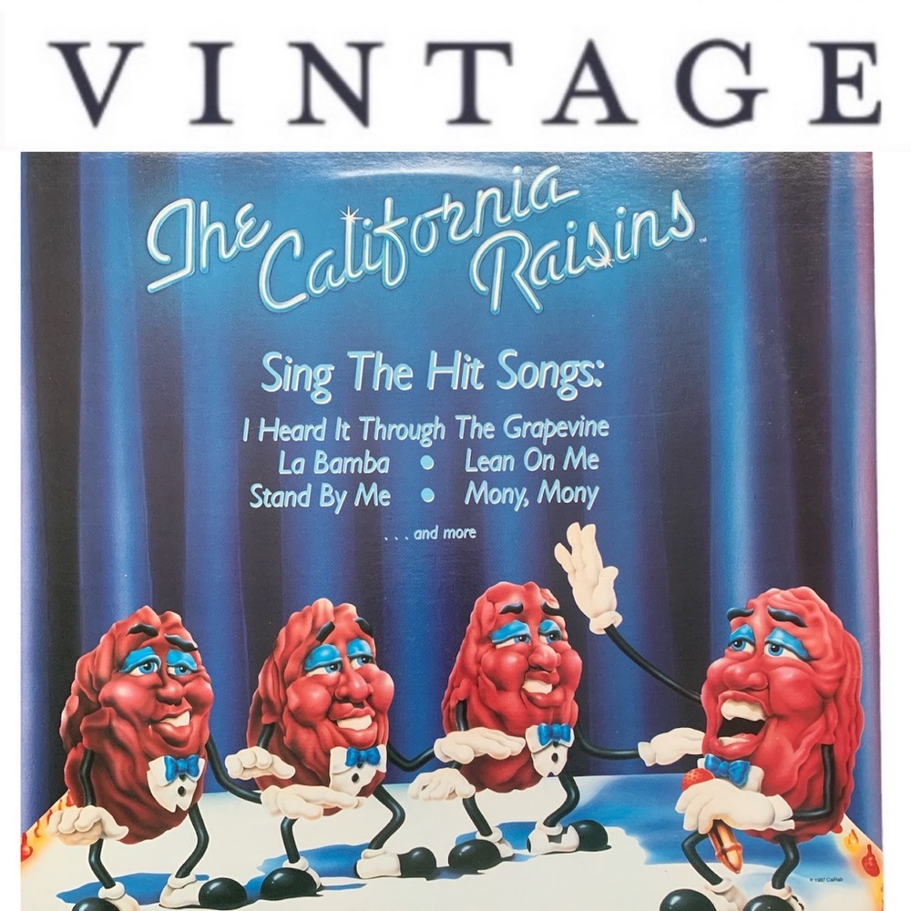 Vintage Vinyl | The California Raisins
Sing the Hit Songs